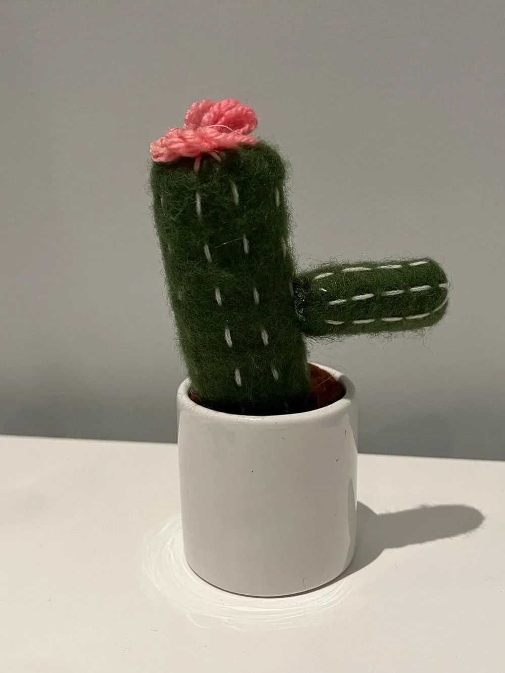 Ashland Felt Potted Cactus Tabletop Decor Green SET OF 4 - Picture 6 of 8
